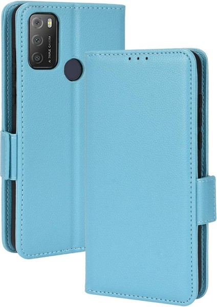 Alcatel 1s 2021 Cüzdan Manyetik Kart Yuvaları Tutucu Yan Toka Pu (Yurt Dışından) fiyatları