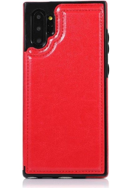 Cüzdan Kılıf Samsung Galaxy Not 10 Artı Kart Yuvaları Çift Manyetik Pu (Yurt Dışından) modelleri