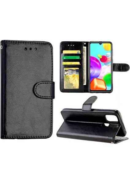 Samsung Galaxy Shockproof Darbeye Kickstand Manyetik Kapatma Pu Için Flip Case (Yurt Dışından)
