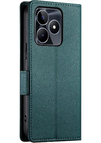 Realme C53 Cüzdan Flip Kartvizit Yuvaları Günlük Kullanım Için Flip Case (Yurt Dışından) modelleri