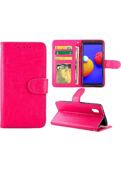 Samsung Galaxy A01 ÇEKIRDEK/M01 Çekirdek Manyetik Kapatma Kickstand Için Flip Case (Yurt Dışından)