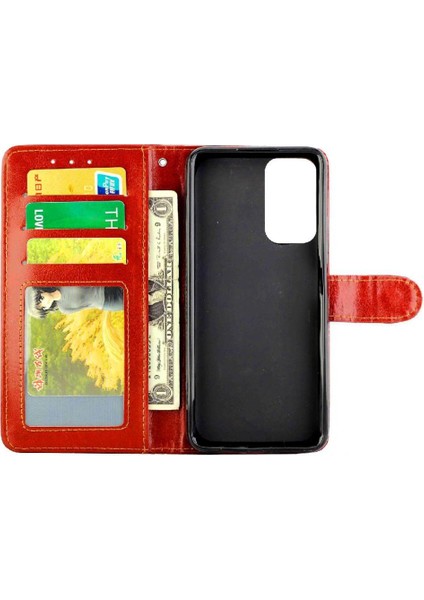 Xiaomi Redmi Not 11 Için Flip Case Pu Deri Darbeye Kart Tutucu (Yurt Dışından) fırsatları