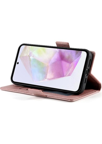Samsung Galaxy A35 Günlük Kullanım Için Flip Case Iş Cüzdan Flip Kart Yuvaları (Yurt Dışından) fırsatları