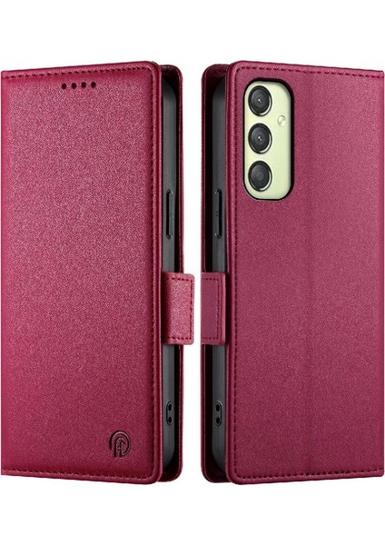 Samsung Galaxy A25 Flip Iş Günlük Kullanım Için Flip Case Kart Yuvaları Cüzdan (Yurt Dışından) modelleri