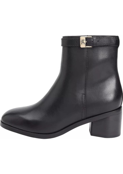 Kadın Tokalı Blok Topuklu Botie - Siyah fiyatları