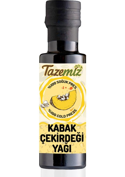 Kabak Çekirdeği Yağı 100ML - Soğuk Pres