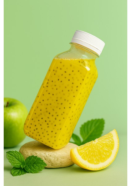 8 Adet 250 ml Köşeli Detox, Meyve Suyu, Sporcu, Diyet Beslenme- Boş Pet Şişe(Siyah Kilitli Kapaklı) fırsatları