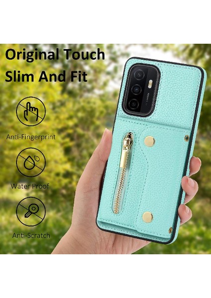 Samsung Galaxy A52 Kart Yuvaları Için Kılıf Mini Sırt Çantası Büyük Kapasiteli Uzun (Yurt Dışından) modelleri