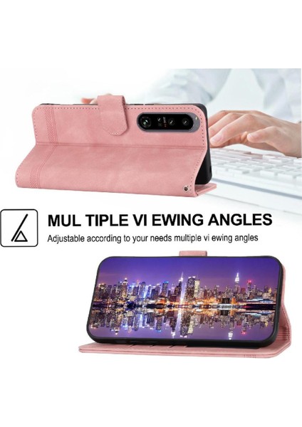 Sony Xperia 1 Iv Kart Yuvaları Için Flip Case Manyetik Kapatma Bileklik Nakit (Yurt Dışından) indirimleri