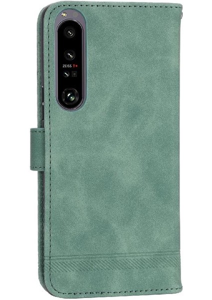 Sony Xperia 1 Iv Kart Yuvaları Için Flip Case Manyetik Kapatma Bileklik Nakit (Yurt Dışından) modelleri