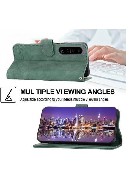 Sony Xperia 1 Iv Kart Yuvaları Için Flip Case Manyetik Kapatma Bileklik Nakit (Yurt Dışından) indirimleri