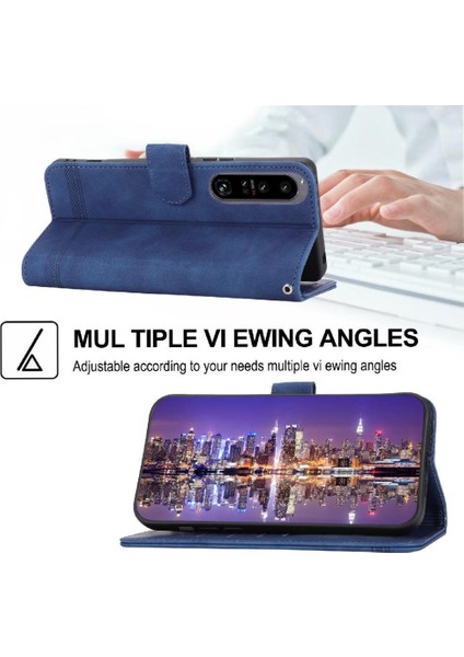 Sony Xperia 1 Iv Kart Yuvaları Için Flip Case Manyetik Kapatma Bileklik Nakit (Yurt Dışından) fırsatları
