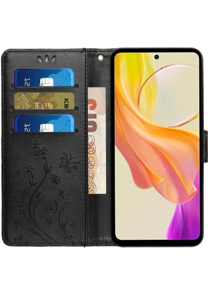 Realme C55 Pu Deri Kart Tutucu Manyetik Kapatma Kickstand Için Filp Durumda (Yurt Dışından) indirimleri
