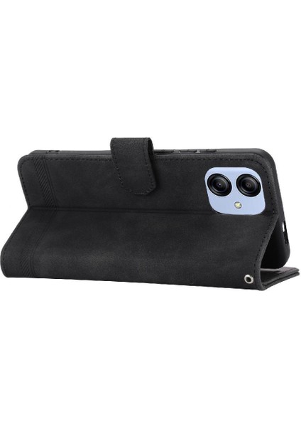 Samsung Galaxy A04E Bileklik Premium Manyetik Kapatma Kartı Için Flip Case (Yurt Dışından) modelleri