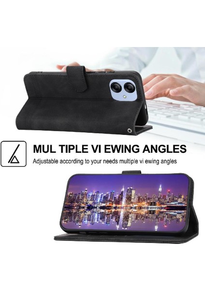 Samsung Galaxy A04E Bileklik Premium Manyetik Kapatma Kartı Için Flip Case (Yurt Dışından) fırsatları