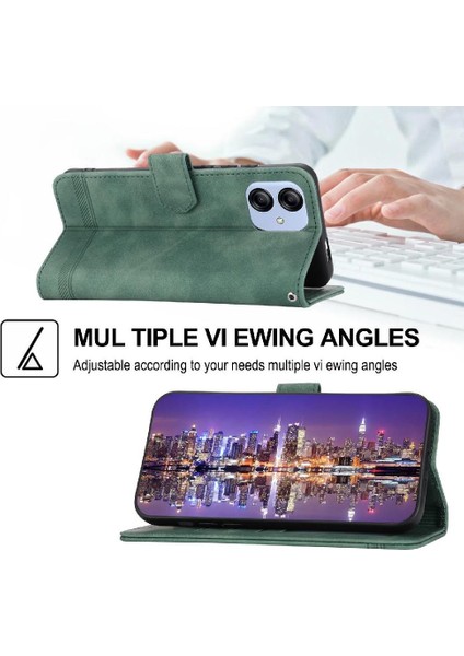 Samsung Galaxy A04E Bileklik Premium Manyetik Kapatma Kartı Için Flip Case (Yurt Dışından) modelleri