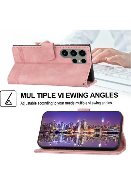 Samsung Galaxy S23 Ultra Bileklik Manyetik Kapatma Nakit Için Flip Case (Yurt Dışından) indirimleri