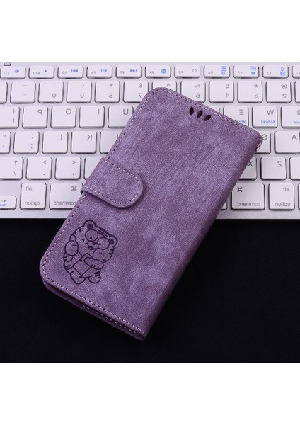 Huawei Nova 12 Için Kılıf Kabartmalı Sevimli Kaplan Cüzdan Kılıf Kart Cep Flip (Yurt Dışından) fiyatları
