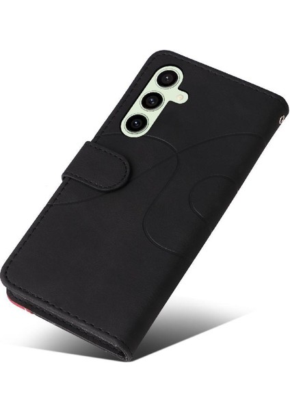 Samsung Galaxy S24 Fe Flip Için Flip Case Folio Kitap Dikiş Renk ile (Yurt Dışından) indirimleri