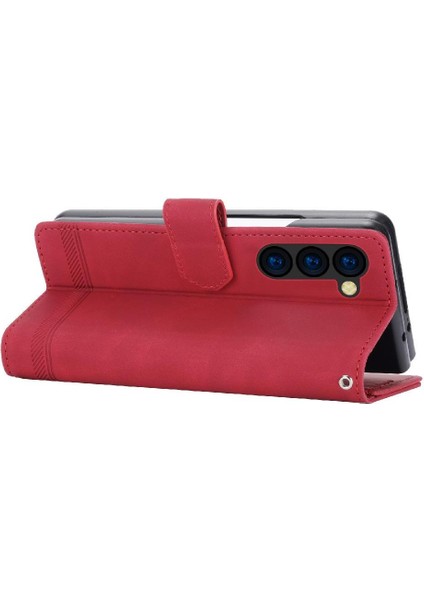 Samsung Galaxy Z Için Flip Case Fold 5 Premium Bileklik Kart Yuvaları Kapatma (Yurt Dışından) modelleri