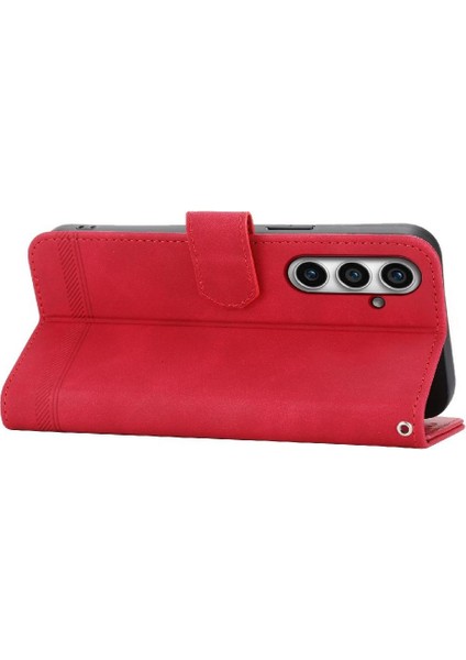 Samsung Galaxy S23 Fe Bileklik Nakit Cep Kart Yuvaları Için Flip Case (Yurt Dışından) modelleri
