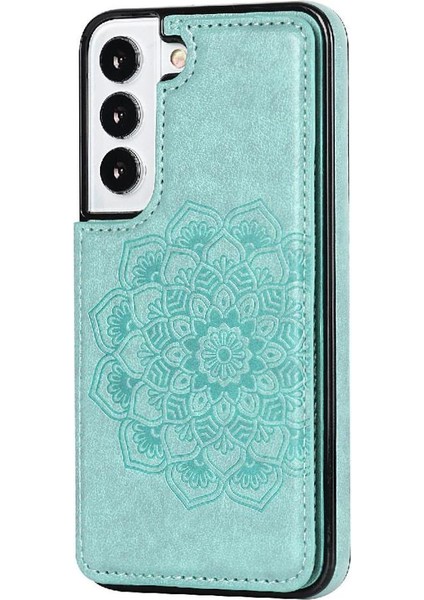 Samsung Galaxy S22 Flip Darbeye Çift Için Kart Tutucu Kılıf ile Cüzdan (Yurt Dışından) indirimleri