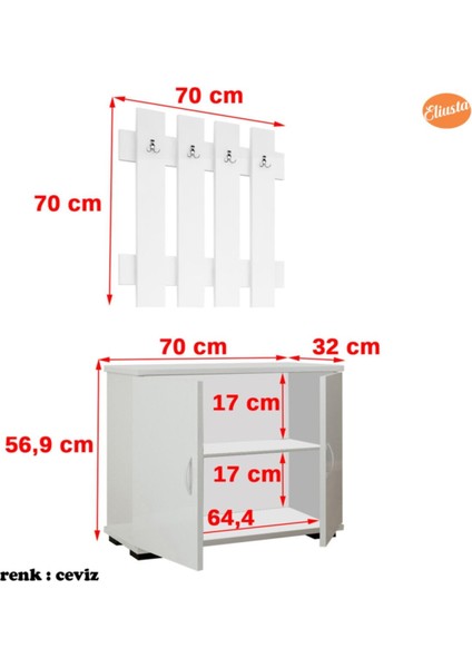 Portmanto Takım Ayakkabılık Vestiyer Askılıklı Ayakkabı Dolabı Raflı fiyatları