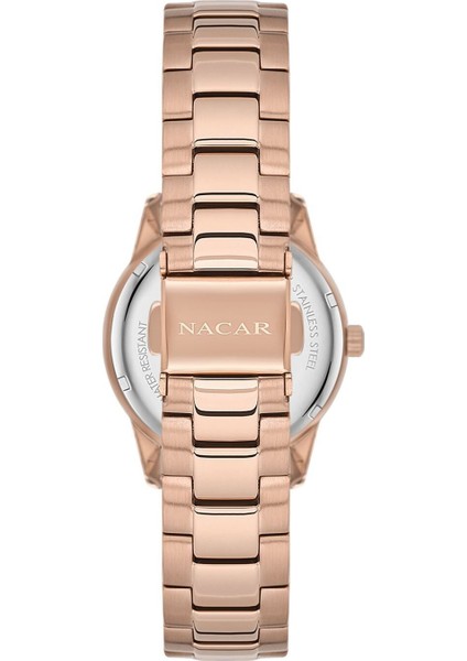 Safir Cam Rose Kadın Kol Saati NC34-39B639-RSM-SET fırsatları