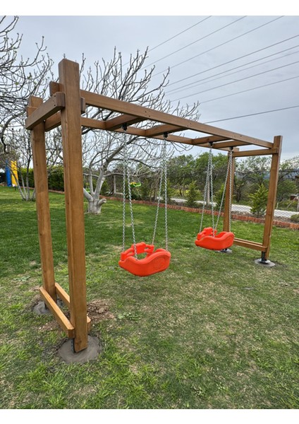 Ahşap Salıncak ASL02, Park Salıncağı 2'li Model fırsatları