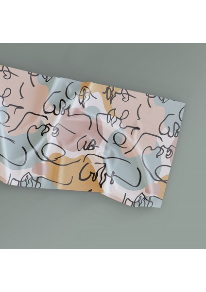 Silüet Desenli 50X140 cm Runner fırsatları