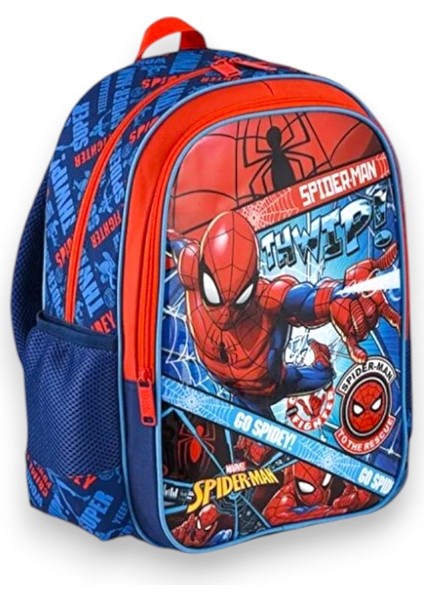 Spider Man Lisanslı erkek çocuk ilkokul çantası ortaokul erkek çocuk okul çantası termal beslenme çantası