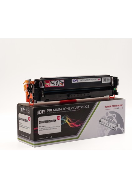 Dpi - Hp 203X Magenta Muadil Toner 3400 Sayfa Baski