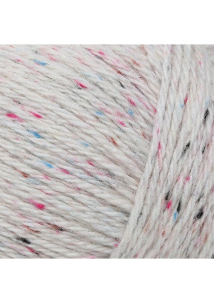 Re-Tweed Krem Melanj El Örgü İpi - L155 fiyatları