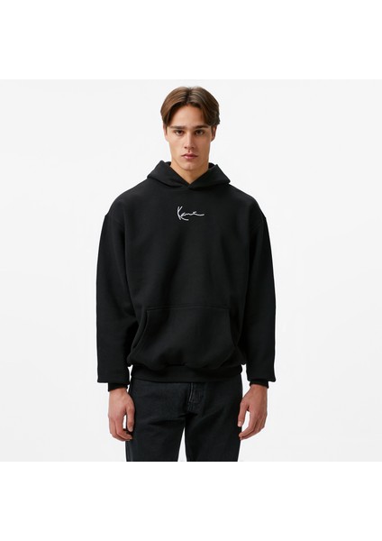 Small Signature Essential Os Erkek Siyah Sweatshirt.blk