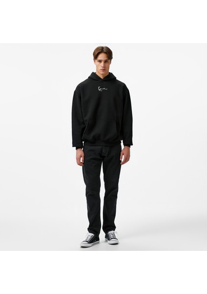 Small Signature Essential Os Erkek Siyah Sweatshirt.blk modelleri