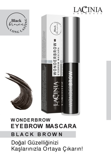 Wonderbrow Black Brown Mascara 5 ml