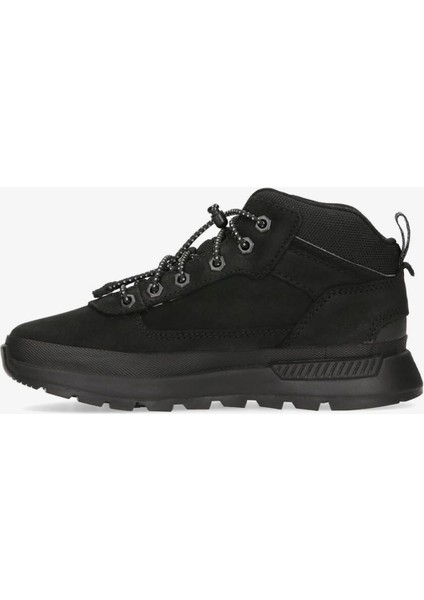 Mid Lace Up Çocuk Siyah Outdoor Bot.- modelleri