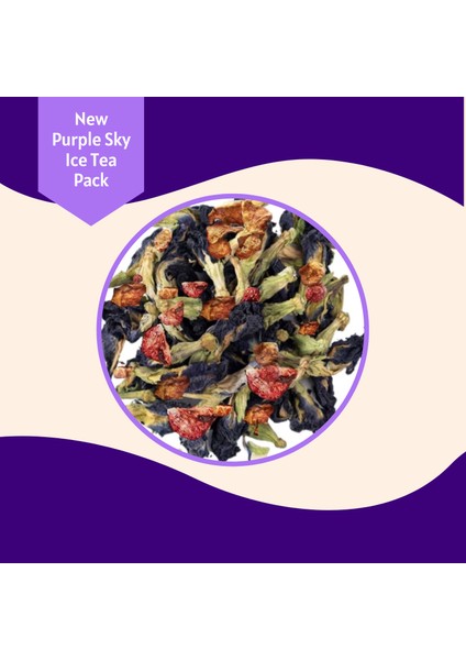 Purple Sky Ice Tea Pack - Soğuk Çay Paketi, 5X20 gr fiyatları