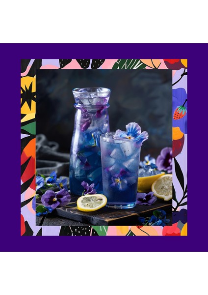 Purple Sky Ice Tea Pack - Soğuk Çay Paketi, 5X20 gr