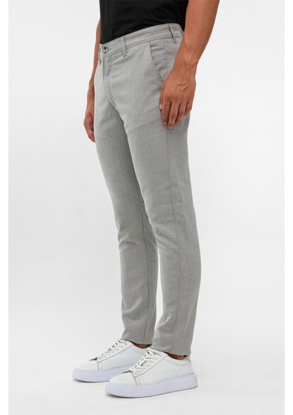 Gri Slim Desenli Pantolon fiyatları