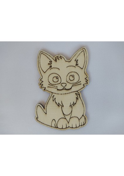 Boyanabilir Ahşap Hayvan Figürleri - Lazer Kesim Kavak Kontraplak Etkinlik Seti (Anaokulu/1. Sınıf)