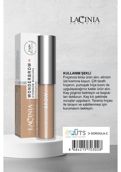 Wonderbrow Light Brown Mascara 5 ml modelleri