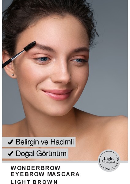 Wonderbrow Light Brown Mascara 5 ml fırsatları