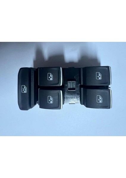 Tıguan Passat B8 Sol 4 Lü Cam Dügmesi Sıfır Nikelajlı