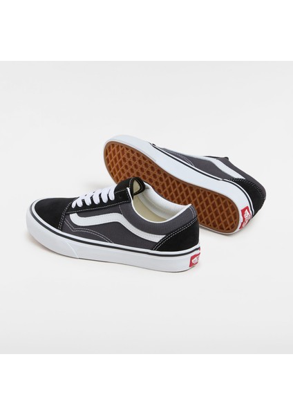 Old Skool Kadın Gri Spor Ayakkabı.- modelleri