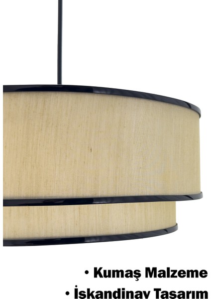 Zer Ipeği Sarkıt Avize Modern Tasarım Kumaş Malzeme Eskitme Bal Renk fiyatları