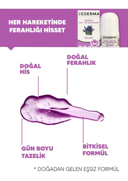 Doğal Roll-On Deodorant Lavanta fiyatları