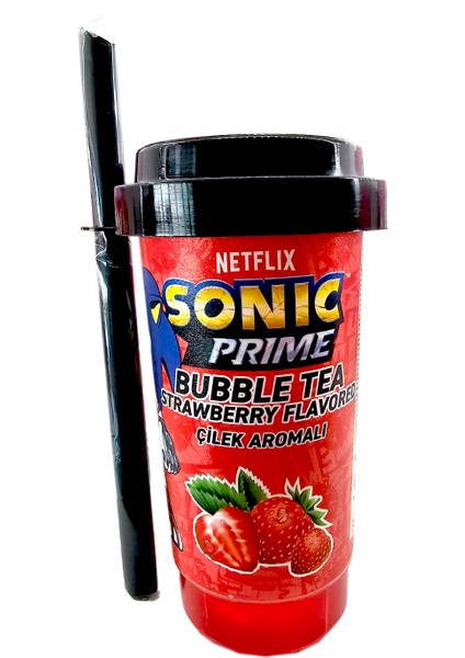 Prime Bubble Tea Çilek