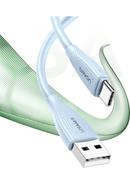 SJ714 USB - Type-C 1m 18W 3A Hızlı Şarj ve Veri Aktarım Kablosu