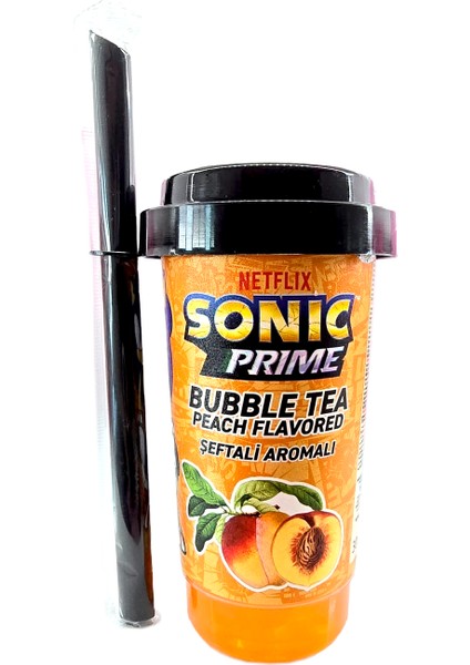 Prime Bubble Tea Şeftali
